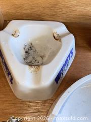 MaxSold Auction: Vintage Ashtrays, Flask, & Wooden Incense Holder - Thousand Oaks (California, USA) PARTNER MANAGED Estate Sale Online Auction - Camino Roberto