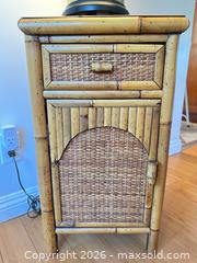 MaxSold Auction: Vintage Bamboo and Rattan Small End Table - Thousand Oaks (California, USA) PARTNER MANAGED Estate Sale Online Auction - Camino Roberto