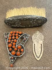 MaxSold Auction: Vintage Brush Silver Bookmark and More  - Thousand Oaks (California, USA) PARTNER MANAGED Estate Sale Online Auction - Camino Roberto