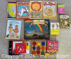 MaxSold Auction: Vintage Children’s Coloring Books, Books, Puzzle, & More! - Thousand Oaks (California, USA) PARTNER MANAGED Estate Sale Online Auction - Camino Roberto