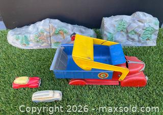 MaxSold Auction: Vintage Children's Toys - Marx Lumar Contractors Dump Truck, Vintage Cars, & Landscape Accessories  - Thousand Oaks (California, USA) PARTNER MANAGED Estate Sale Online Auction - Camino Roberto