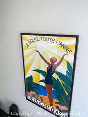 MaxSold Auction: Vintage Cote d'Azur French Riviera Framed Print - Thousand Oaks (California, USA) PARTNER MANAGED Estate Sale Online Auction - Camino Roberto