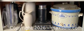MaxSold Auction: Vintage Crock-Pot, Nespresso Frother, Food Scale & More! - Thousand Oaks (California, USA) PARTNER MANAGED Estate Sale Online Auction - Camino Roberto