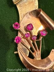 MaxSold Auction: Vintage Gold Brooch and Ring  - Thousand Oaks (California, USA) PARTNER MANAGED Estate Sale Online Auction - Camino Roberto