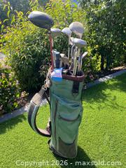 MaxSold Auction: Vintage Golf Bag & Golf Clubs - Thousand Oaks (California, USA) PARTNER MANAGED Estate Sale Online Auction - Camino Roberto