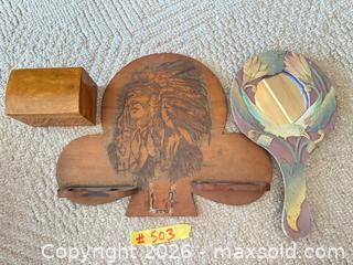 MaxSold Auction: Vintage Indigenous American Wood Carved Pipe Holder and More - Thousand Oaks (California, USA) PARTNER MANAGED Estate Sale Online Auction - Camino Roberto