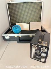 MaxSold Auction: Vintage Kodak Brownie Camera and Polaroid Case  - Thousand Oaks (California, USA) PARTNER MANAGED Estate Sale Online Auction - Camino Roberto