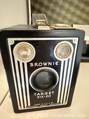 MaxSold Auction: Vintage Kodak Brownie Camera and Polaroid Case  - Thousand Oaks (California, USA) PARTNER MANAGED Estate Sale Online Auction - Camino Roberto