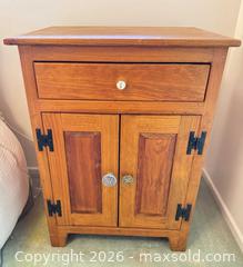 MaxSold Auction: Vintage Oak Bedside Table - Thousand Oaks (California, USA) PARTNER MANAGED Estate Sale Online Auction - Camino Roberto