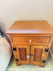 MaxSold Auction: Vintage Oak Bedside Table - Thousand Oaks (California, USA) PARTNER MANAGED Estate Sale Online Auction - Camino Roberto