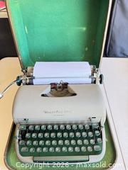 MaxSold Auction: Vintage Remington Quiet-Riter Typewriter  - Thousand Oaks (California, USA) PARTNER MANAGED Estate Sale Online Auction - Camino Roberto