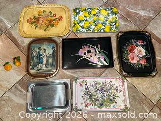 MaxSold Auction: Vintage Serving Trays  - Thousand Oaks (California, USA) PARTNER MANAGED Estate Sale Online Auction - Camino Roberto