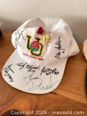 MaxSold Auction: Vintage Signed 1995 Rose Bowl SnapBack Hats - Thousand Oaks (California, USA) PARTNER MANAGED Estate Sale Online Auction - Camino Roberto