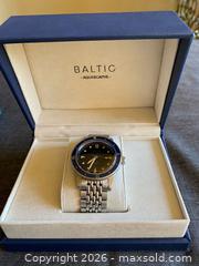 MaxSold Auction: VTG Baltic Aquascaphe Classic Blue Gilt Dive Watch - Thousand Oaks (California, USA) PARTNER MANAGED Estate Sale Online Auction - Camino Roberto