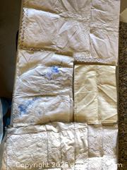 MaxSold Auction: VTG Embroidered Pillow Shams & Tablecloths  - Thousand Oaks (California, USA) PARTNER MANAGED Estate Sale Online Auction - Camino Roberto