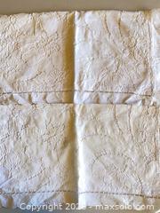 MaxSold Auction: VTG Embroidered Pillow Shams & Tablecloths  - Thousand Oaks (California, USA) PARTNER MANAGED Estate Sale Online Auction - Camino Roberto