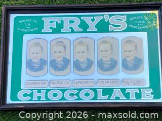 MaxSold Auction: VTG “Fry’s Five Boys” Chocolate Advertising Mirror  - Thousand Oaks (California, USA) PARTNER MANAGED Estate Sale Online Auction - Camino Roberto