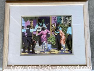 MaxSold Auction: VTG Print “Charleston Pauline Street Breakdown” by Bill Buffett  - Thousand Oaks (California, USA) PARTNER MANAGED Estate Sale Online Auction - Camino Roberto