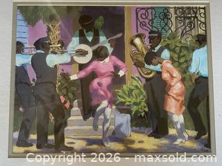 MaxSold Auction: VTG Print “Charleston Pauline Street Breakdown” by Bill Buffett  - Thousand Oaks (California, USA) PARTNER MANAGED Estate Sale Online Auction - Camino Roberto