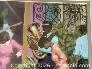 MaxSold Auction: VTG Print “Charleston Pauline Street Breakdown” by Bill Buffett  - Thousand Oaks (California, USA) PARTNER MANAGED Estate Sale Online Auction - Camino Roberto