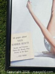 MaxSold Auction: VTG Vogue “Model Balancing a Red Ball on her Feet” Art Print - Thousand Oaks (California, USA) PARTNER MANAGED Estate Sale Online Auction - Camino Roberto