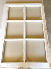 MaxSold Auction: VTG Wood Painted Frame Window - Thousand Oaks (California, USA) PARTNER MANAGED Estate Sale Online Auction - Camino Roberto