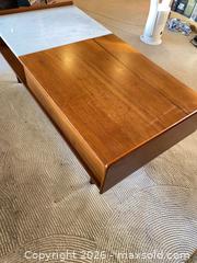 MaxSold Auction: West Elm Mid-Century Pop-Up Storage Coffee Table - Thousand Oaks (California, USA) PARTNER MANAGED Estate Sale Online Auction - Camino Roberto