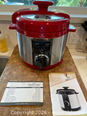MaxSold Auction: Wolfgang Puck Unused Pressure Cooker  - Thousand Oaks (California, USA) PARTNER MANAGED Estate Sale Online Auction - Camino Roberto