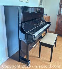 MaxSold Auction: Yamaha U3 Upright Piano with Bench and Sheet Music  - Thousand Oaks (California, USA) PARTNER MANAGED Estate Sale Online Auction - Camino Roberto