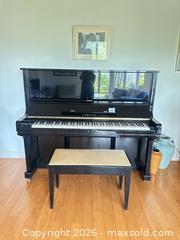 MaxSold Auction: Yamaha U3 Upright Piano with Bench and Sheet Music  - Thousand Oaks (California, USA) PARTNER MANAGED Estate Sale Online Auction - Camino Roberto