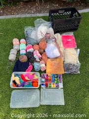 MaxSold Auction: Yarn and Knitting Galore!  - Thousand Oaks (California, USA) PARTNER MANAGED Estate Sale Online Auction - Camino Roberto