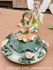 MaxSold Auction: Decorative Fairy Figurine Lot including Music-Box (Item 32009) - Saanich (British Columbia, Canada) SELLER MANAGED Downsizing Online Auction -  Dunsterville Avenue