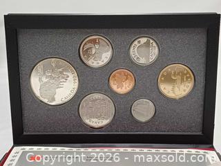 MaxSold Auction: 1992 Double Dollar Proof Set (925 Sterling Silver Dollar) - Toronto (Ontario, Canada) PARTNER MANAGED Reseller Online Auction - Queen Street West