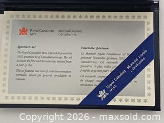 MaxSold Auction: 1992 Royal Canadian Mint 6 Coins Specimen Set  - Toronto (Ontario, Canada) PARTNER MANAGED Reseller Online Auction - Queen Street West