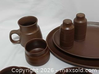 MaxSold Auction: 22 Pcs Vintage Denby Langley Mayflower Stoneware Set - Toronto (Ontario, Canada) PARTNER MANAGED Reseller Online Auction - Queen Street West