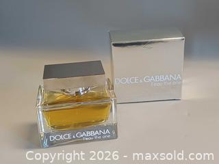 MaxSold Auction: 2 Dolce & Gabbana Perfumes New In Box - Toronto (Ontario, Canada) PARTNER MANAGED Reseller Online Auction - Queen Street West