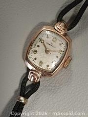 MaxSold Auction: 2 Omega & Elgin Ladies Gold Filled Watches - Toronto (Ontario, Canada) PARTNER MANAGED Reseller Online Auction - Queen Street West