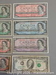 MaxSold Auction: 8 Vintage Canadian & USA Banknotes Lot - Toronto (Ontario, Canada) PARTNER MANAGED Reseller Online Auction - Queen Street West