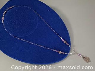 MaxSold Auction: 925 Silver & Amethyst Beads Necklace Marked  - Toronto (Ontario, Canada) PARTNER MANAGED Reseller Online Auction - Queen Street West