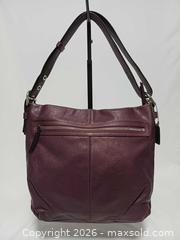 MaxSold Auction: Coach North South Signature Perforated Leather 2Way Crossbody Shoulder Handbag Bag F19407 - Toronto (Ontario, Canada) PARTNER MANAGED Reseller Online Auction - Queen Street West