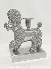 MaxSold Auction: Ikea Foremal 2018 Metal Poodle Dog Candlestick Holder - Toronto (Ontario, Canada) PARTNER MANAGED Reseller Online Auction - Queen Street West