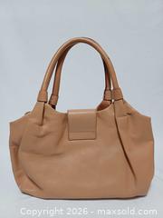MaxSold Auction: Kate Spade NY Stevie Bexley Tan Leather Satchel Handbag  - Toronto (Ontario, Canada) PARTNER MANAGED Reseller Online Auction - Queen Street West