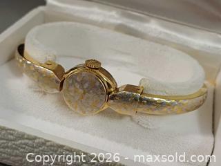 MaxSold Auction: Vintage Bucherer 17 Jewels Swiss Made Gold Plated Ladies Wrist Watch  - Toronto (Ontario, Canada) PARTNER MANAGED Reseller Online Auction - Queen Street West