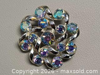 MaxSold Auction: Vintage Coro AB Rhinestone Brooch and Earrings Set  - Toronto (Ontario, Canada) PARTNER MANAGED Reseller Online Auction - Queen Street West