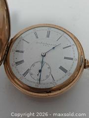 MaxSold Auction: Vintage Fortuna USA Gold Filled Hunter Pocket Watch  - Toronto (Ontario, Canada) PARTNER MANAGED Reseller Online Auction - Queen Street West