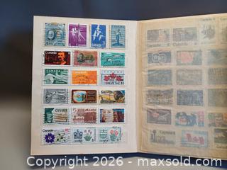 MaxSold Auction: Vintage Stamps Collection Album  - Toronto (Ontario, Canada) PARTNER MANAGED Reseller Online Auction - Queen Street West