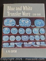 MaxSold Auction: (L49-44) Hardcover/Softcover Books-Flow Blue & Transfer War - East Gwillimbury (Ontario, Canada) PARTNER MANAGED Estate Sale Online Auction - Old Field Crescent                 