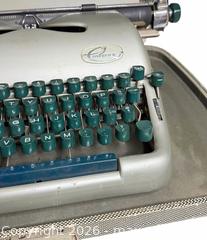 MaxSold Auction: Combina Portable Manual Typewriter with Carrying Case - Hayward (California, USA) SELLER MANAGED Reseller Online Auction - Oakhill Way