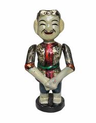 MaxSold Auction: Hand-Painted Wooden Puppet Figurine, Asian-Style, 8 in - Hayward (California, USA) SELLER MANAGED Reseller Online Auction - Oakhill Way