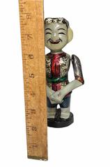MaxSold Auction: Hand-Painted Wooden Puppet Figurine, Asian-Style, 8 in - Hayward (California, USA) SELLER MANAGED Reseller Online Auction - Oakhill Way